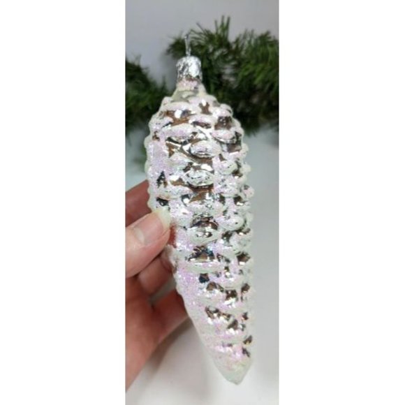 Inge Glas Pinecone Retired Old World Christmas Ornament - Picture 4 of 5